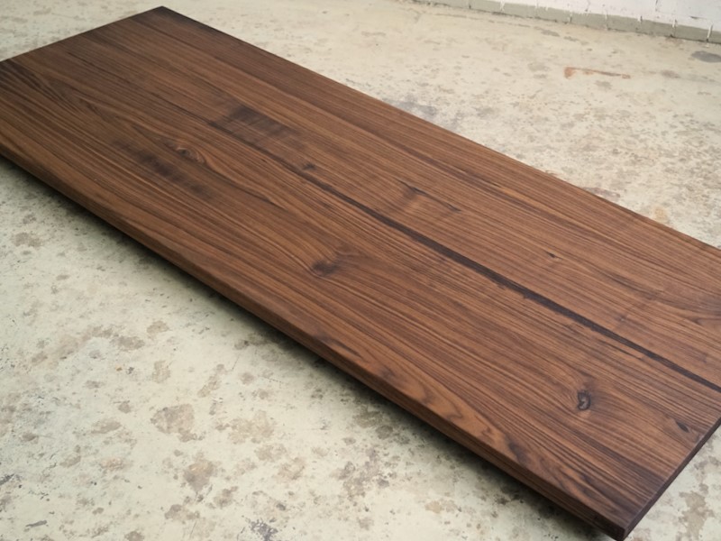 Nussbaum Tischplatte