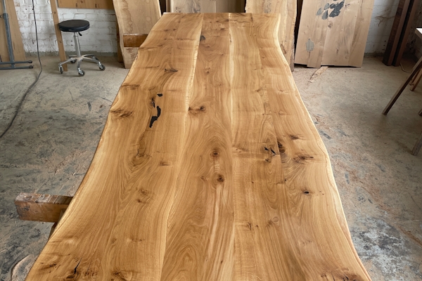 Fertige Eichenplatte